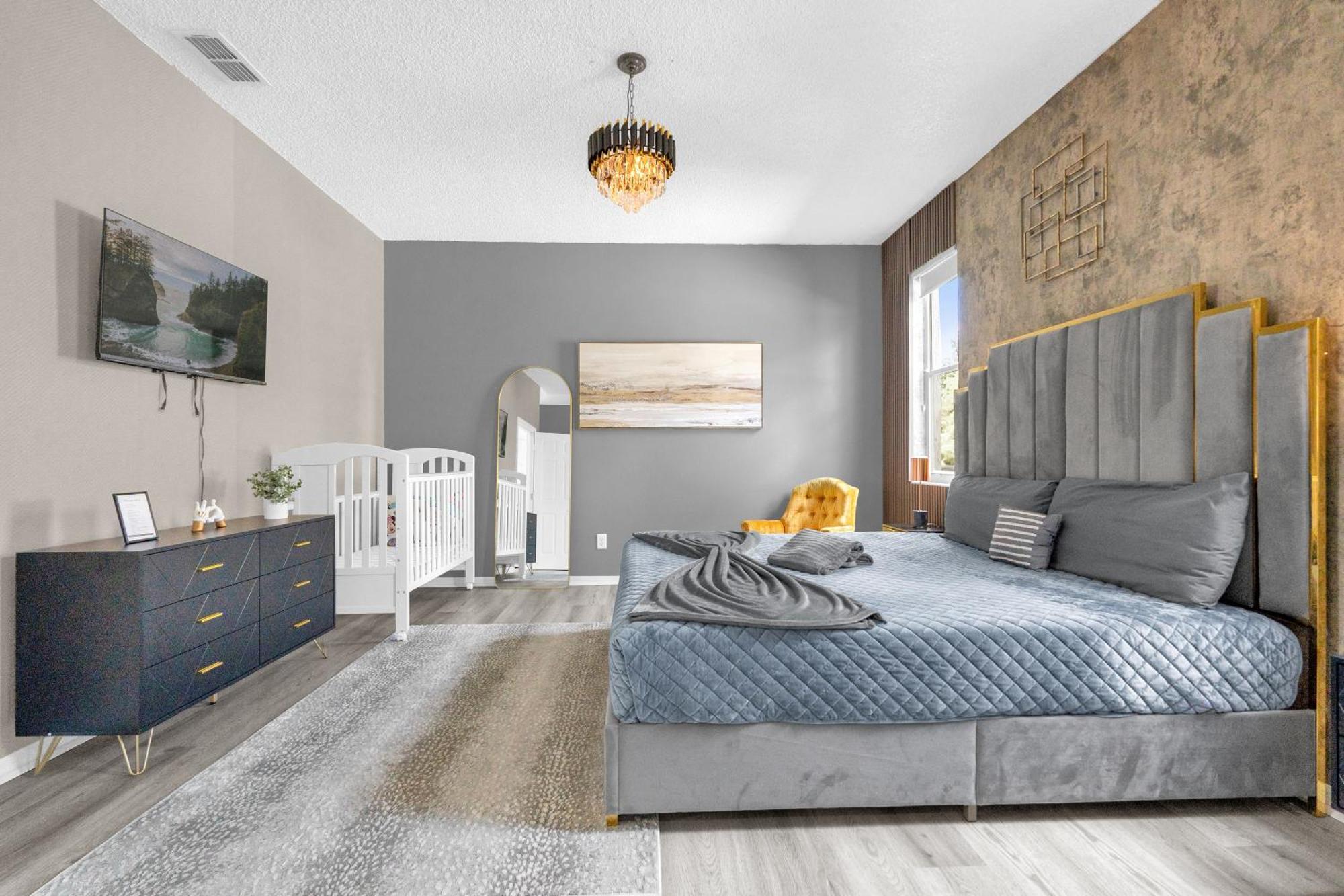 Beautiful 5Br 4 Baths Themed Home Near Disney And Universal, Private Pool, Gameroom, Baby Crib And More Kissimmee Esterno foto